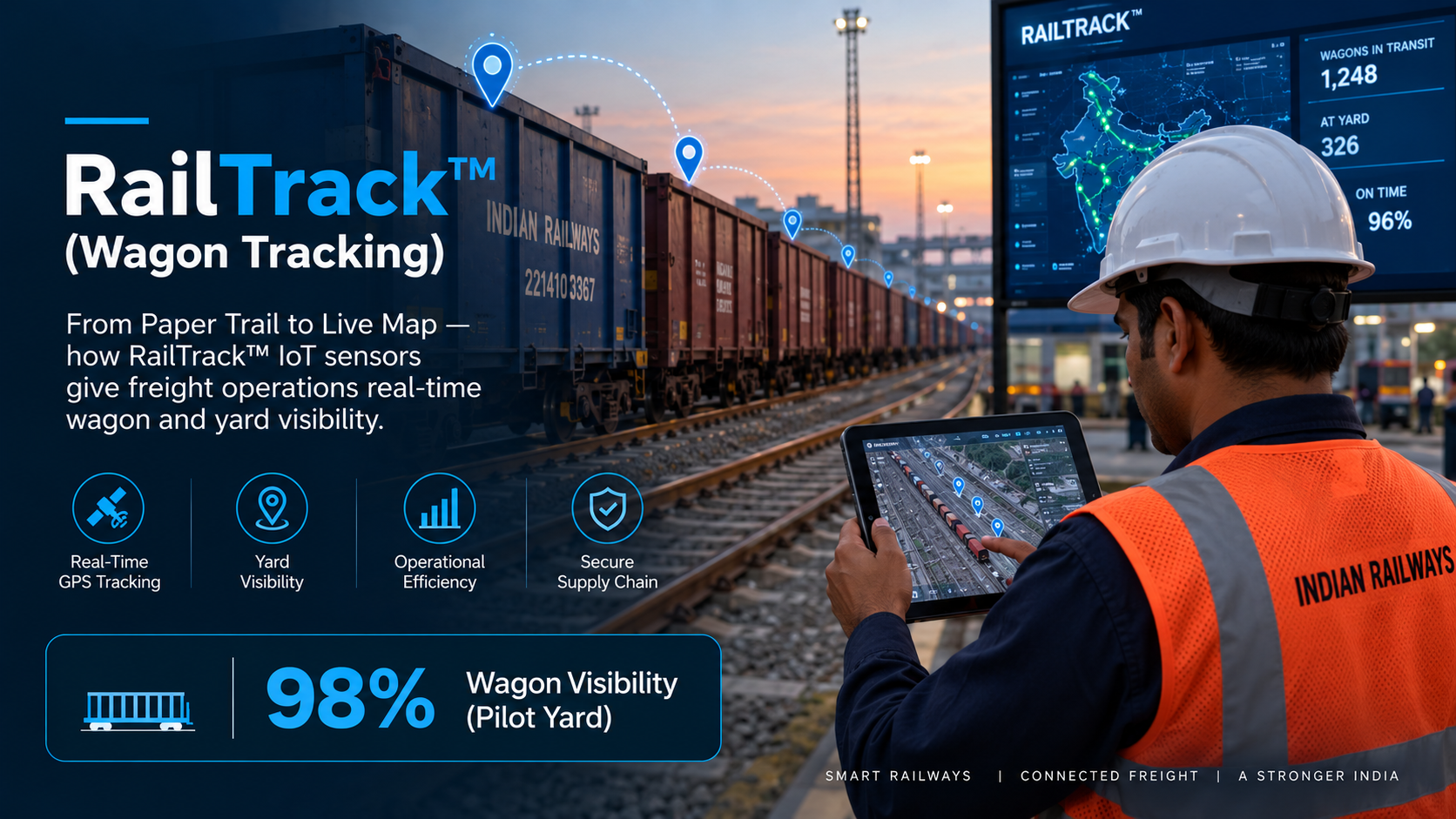 RailTrack IoT Wagon Intelligence Blueprint Design